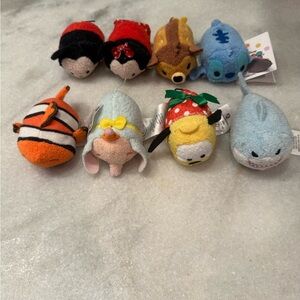 Disney Tsum Tsum mini plush set